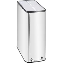 Amazon｜DEPOS デポス ゴミ箱 ステンレス ダストボックス 両開き 45L